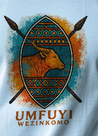 Nguni Warrior Shield Tee