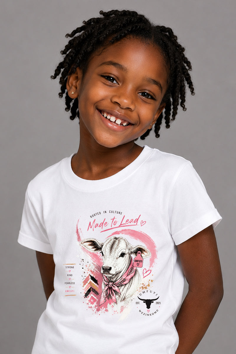 Kids -Crew Neck Tee: Brave Heart
