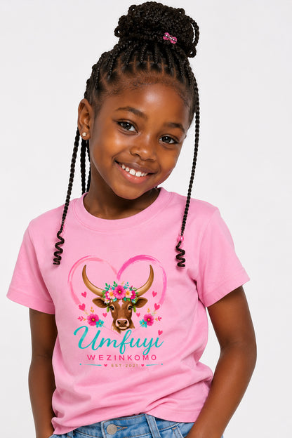 Kids -Crew Neck Tee: Buttercup