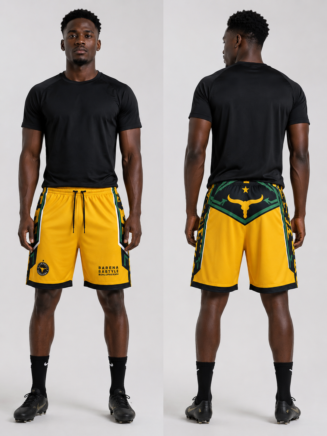 Soccer Shorts : Golden Roar
