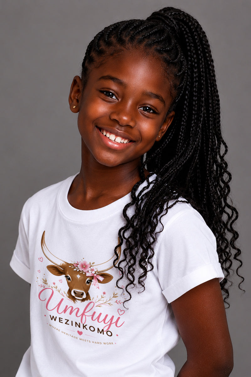 Kids -Crew Neck Tee: Little Bloom