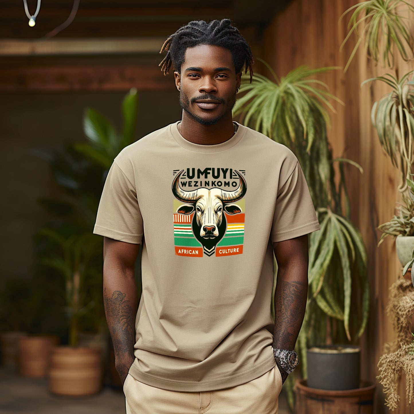 Vivid Horizon Bull Tee