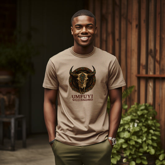 Ancestral Horns Skull Tee