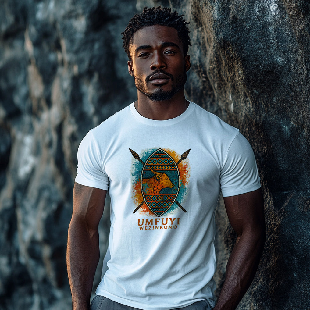 Nguni Warrior Shield Tee