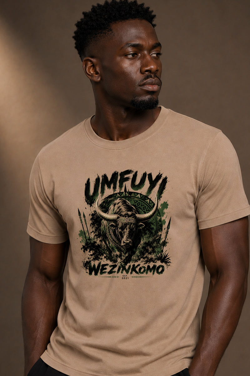 Mens-Crew Neck Tee: The Beserker