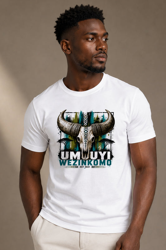 Mens-Crew Neck Tee: The Crest