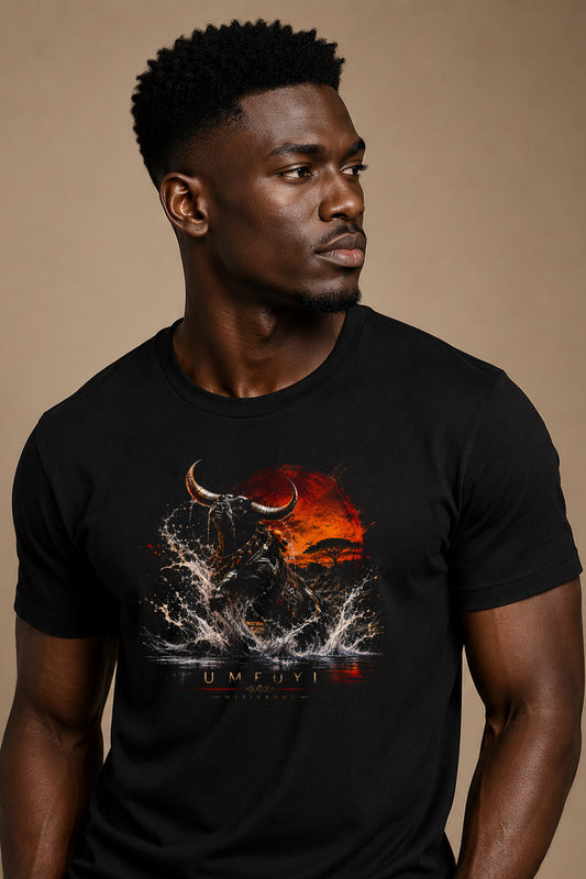 Mens-Crew Neck Tee: The Crossing