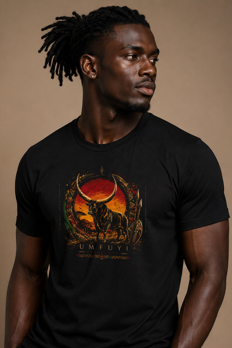 Mens-Crew Neck Tee: The Crown Jewel