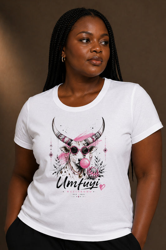 Ladies -Scoop Neck Tee: The Diva