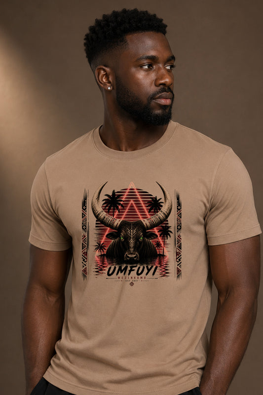 Mens-Crew Neck Tee: The Eclipse