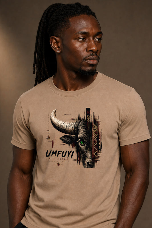 Mens-Crew Neck Tee: The Emerald Eye
