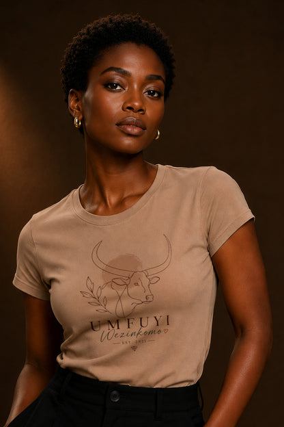 Ladies -Scoop Neck Tee: The Essence
