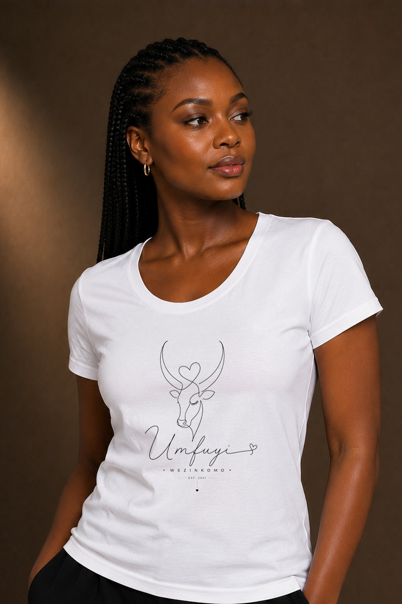 Ladies -Scoop Neck Tee: The Heartline