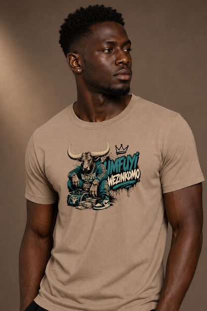 Mens-Crew Neck Tee: The Mogul