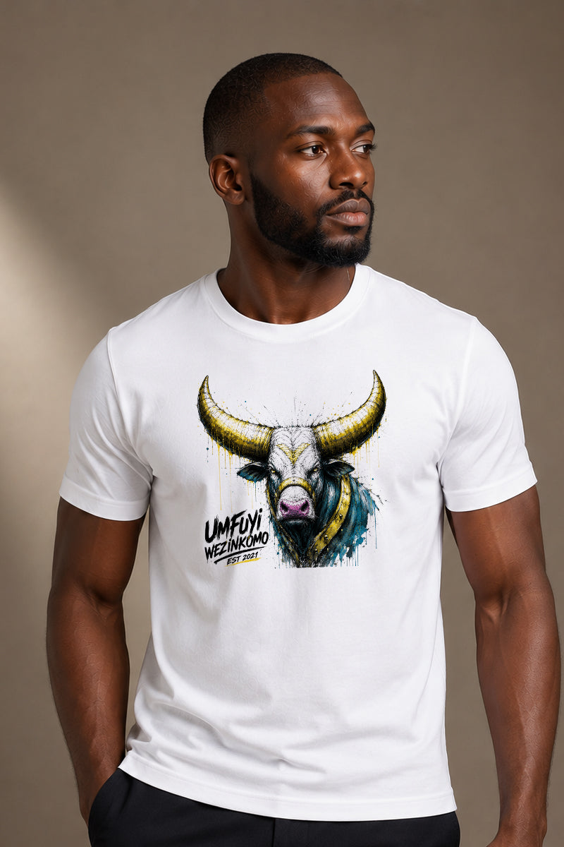 Mens-Crew Neck Tee: The Monarch
