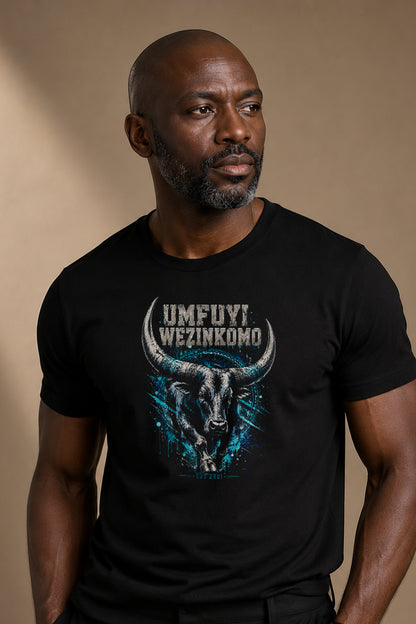 Mens-Crew Neck Tee: The Phantom