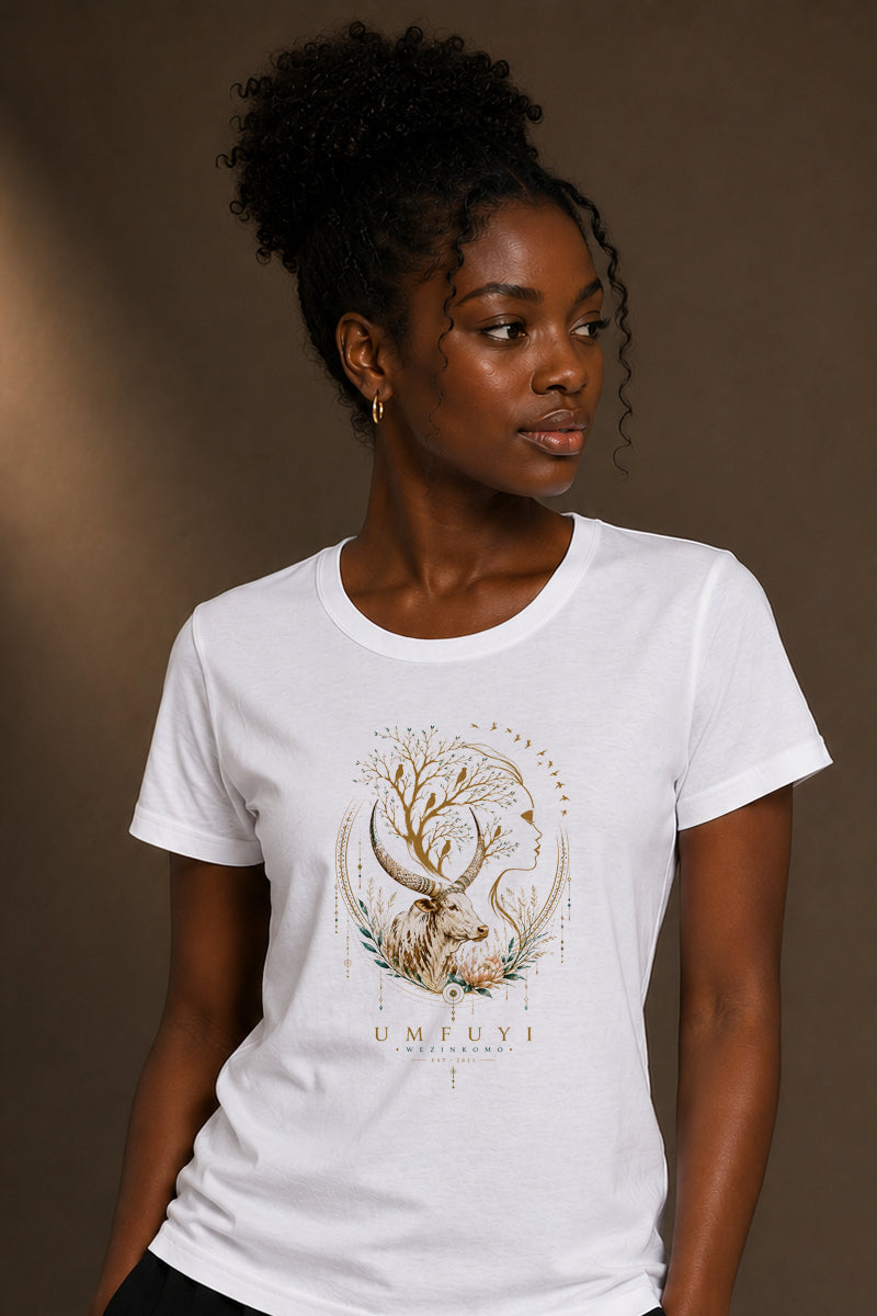 Ladies -Scoop Neck Tee: The Tree of Life