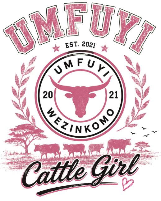 Kids -Crew Neck Tee: The Cattle Girl