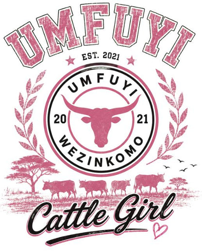 Kids -Crew Neck Tee: The Cattle Girl