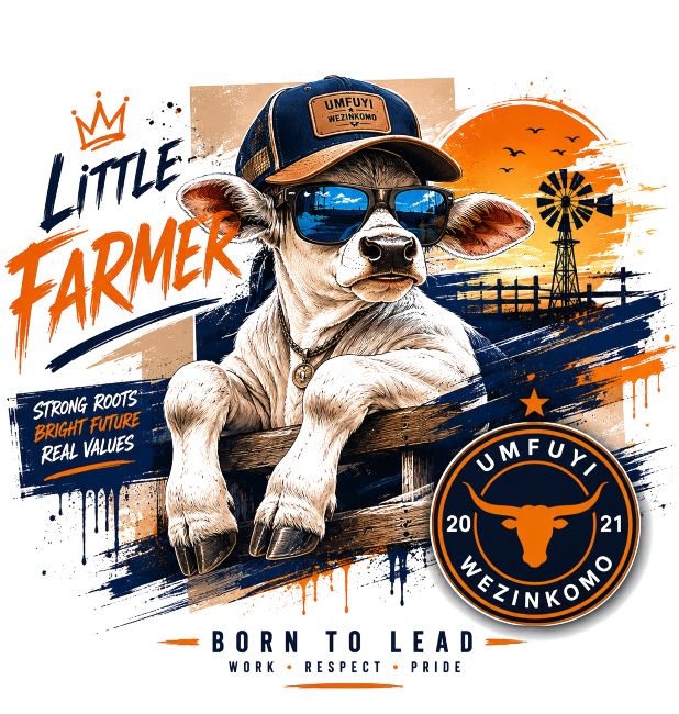 Kids -Crew Neck Tee: The Little Farmer