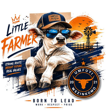 Kids -Crew Neck Tee: The Little Farmer