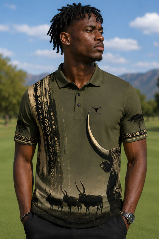 Mens Golf Shirt : The Longwatch
