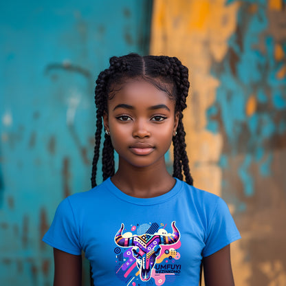 Joyful Nguni Friends Girls Tee